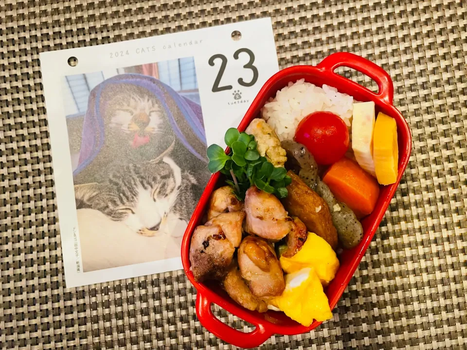 Snapdishの料理写真:20240123🍱今日の自分弁当🍱|akiyo22さん