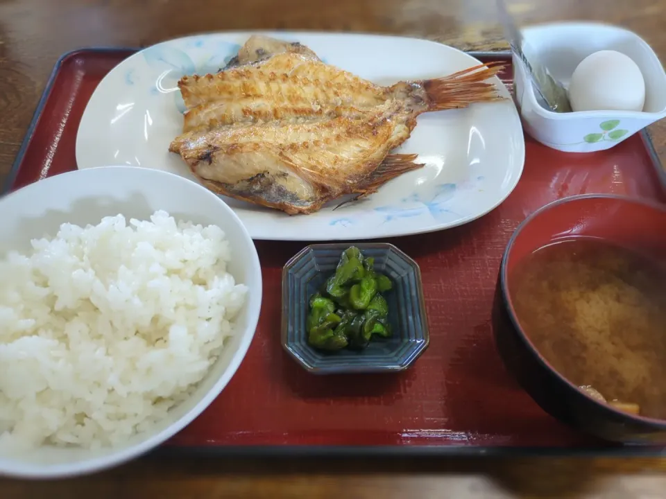 あかうおの干物定食|なーさん