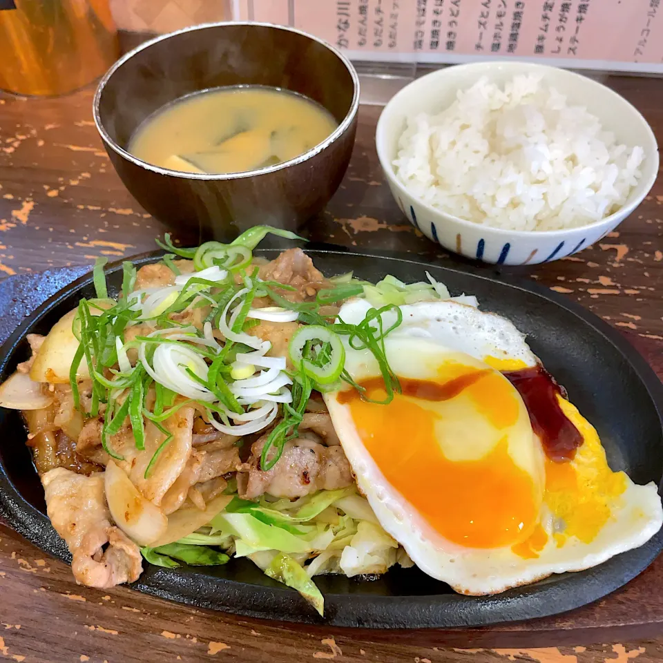 しょうが焼き定食|T. Wonderさん