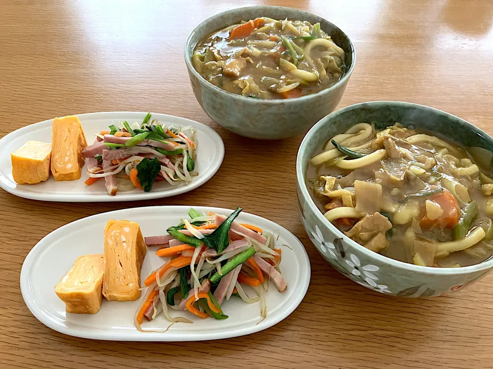 ＊カレー🍛の翌日の、カレーうどんランチ＊|＊抹茶＊さん