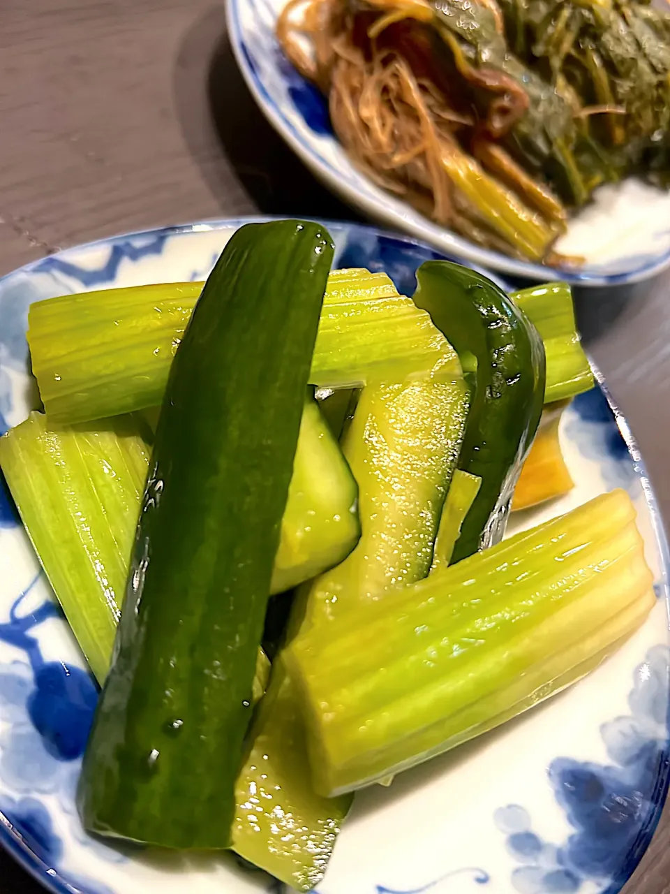 セロリときゅうりの漬物|あーちゃんさん