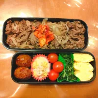 Snapdishの料理写真:男子高校生　お弁当🍱|punianさん