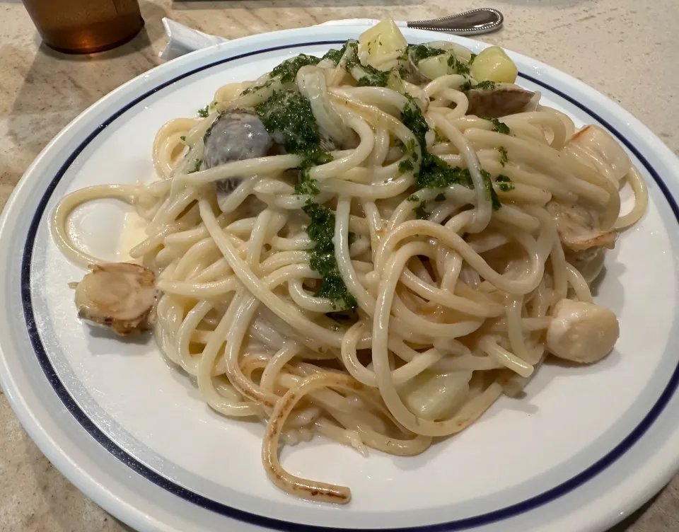 3種貝のクリームソース　ヴェルデー🍝|buhizouさん