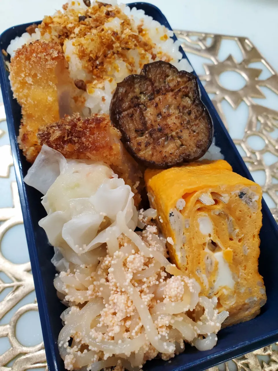 Snapdishの料理写真:パパ弁当|Mogu*moguかぁちゃんさん