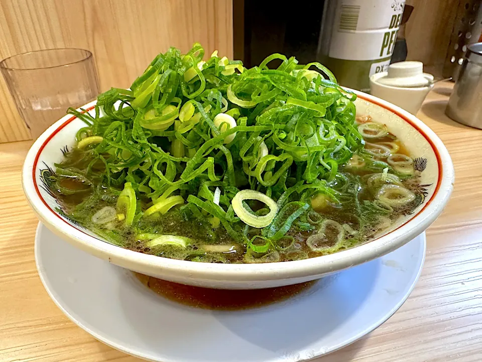 ラーメン　ネギ増し|マハロ菊池さん