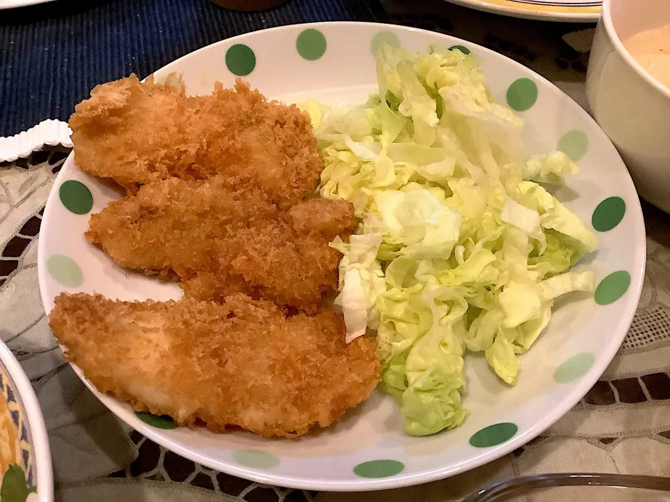 タラのフライ🐟😋|アライさんさん