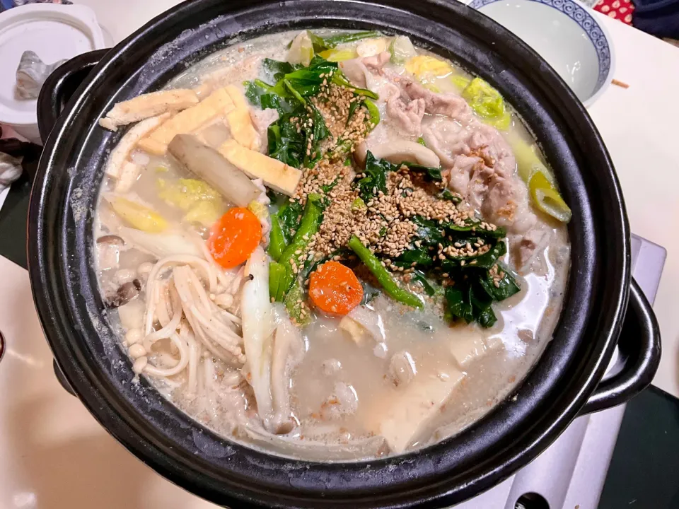 ゴマ豆乳鍋|Takeshi  Nagakiさん