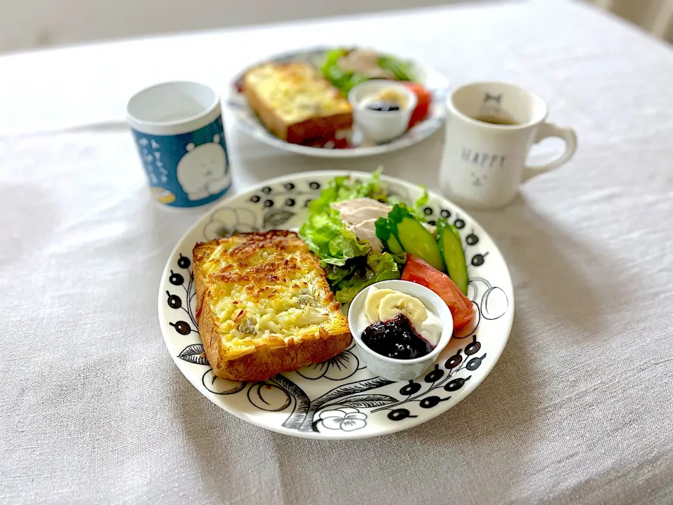 しらすとネギの味噌チーズトースト🐟|ゆかりさん