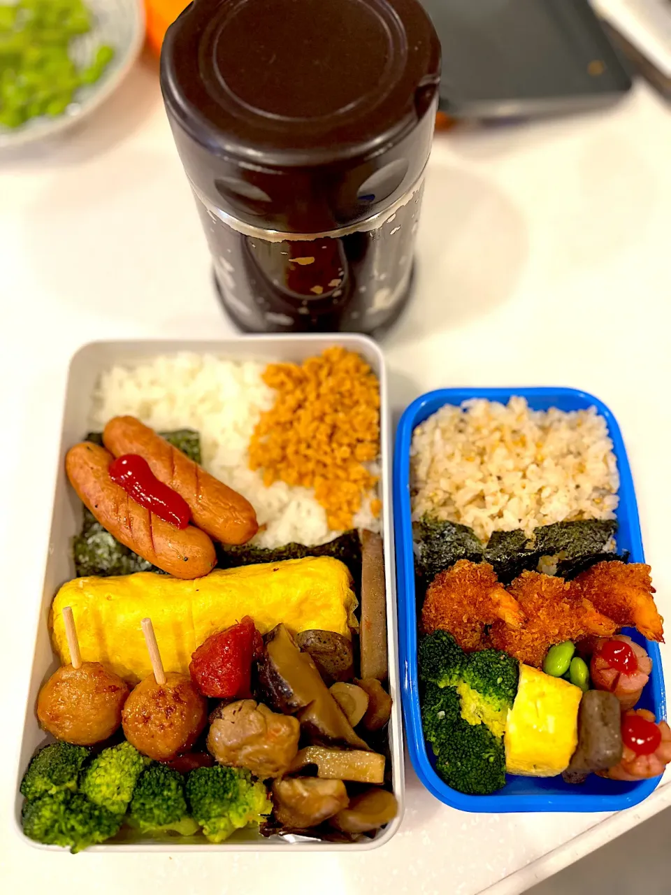 パパ＆息子お弁当🍱🍙|みぃこさん