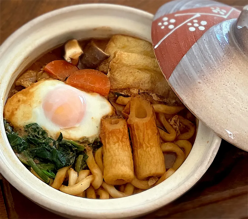 鍋焼き 味噌煮込みうどん|ななごさん