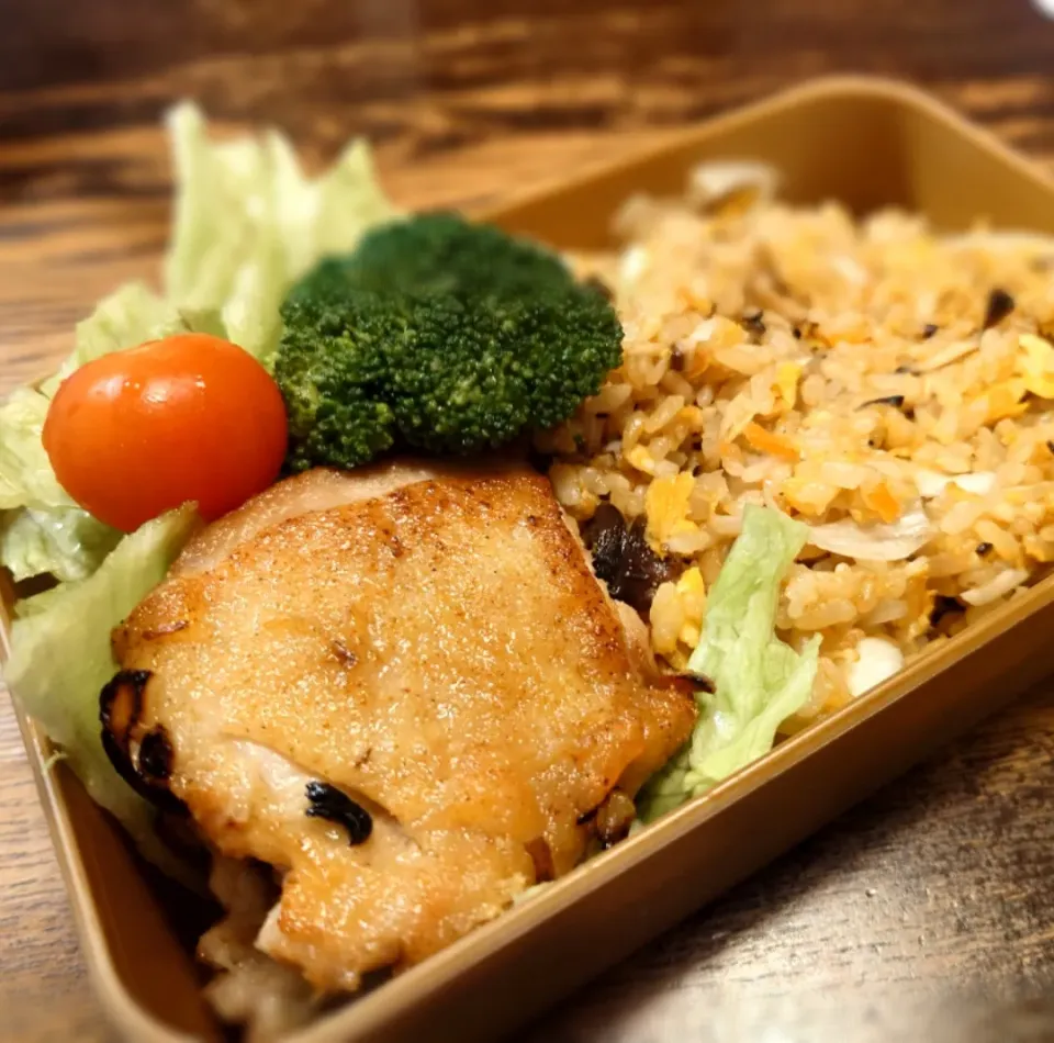 炒飯弁当(*^^*)|しーPaPaさん