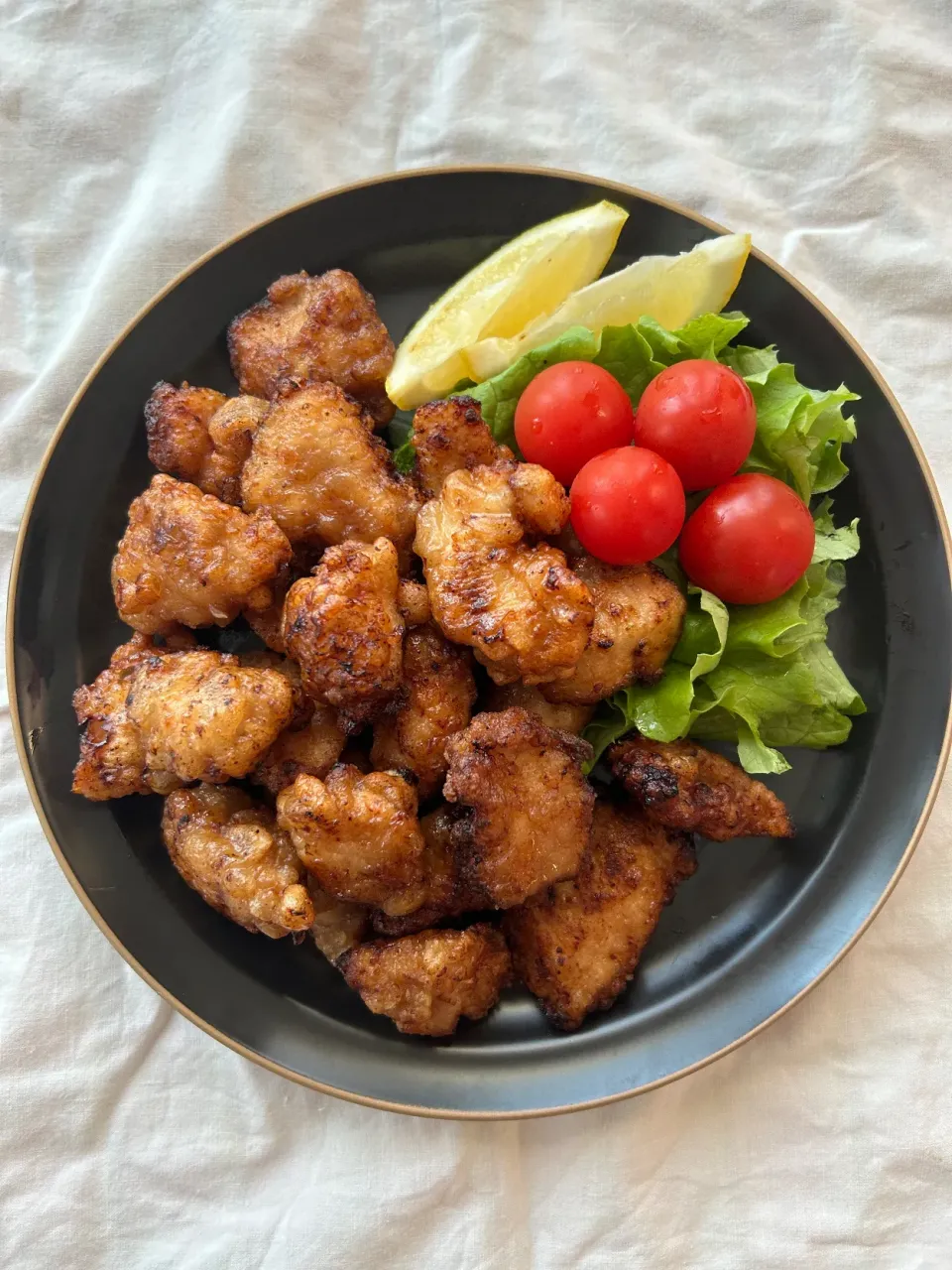 鶏むね肉のソースからあげ|ゆいすけけさん