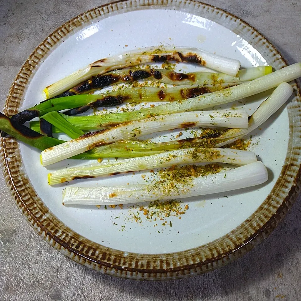 焼き葱の和え物|ハイドランジアさん