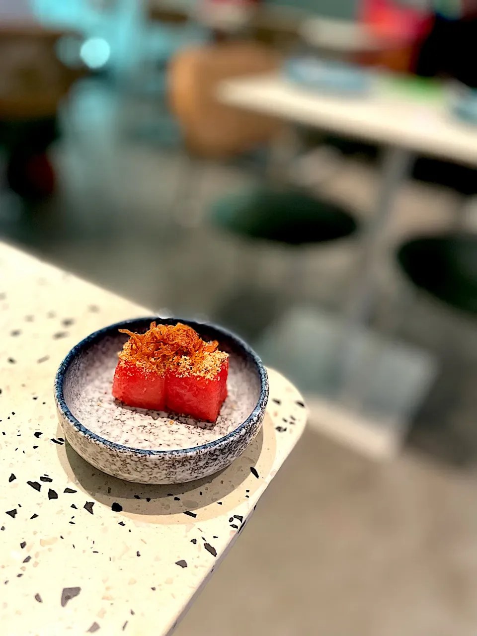 Snapdishの料理写真:watermelon with savory seasonings|hweeyhさん