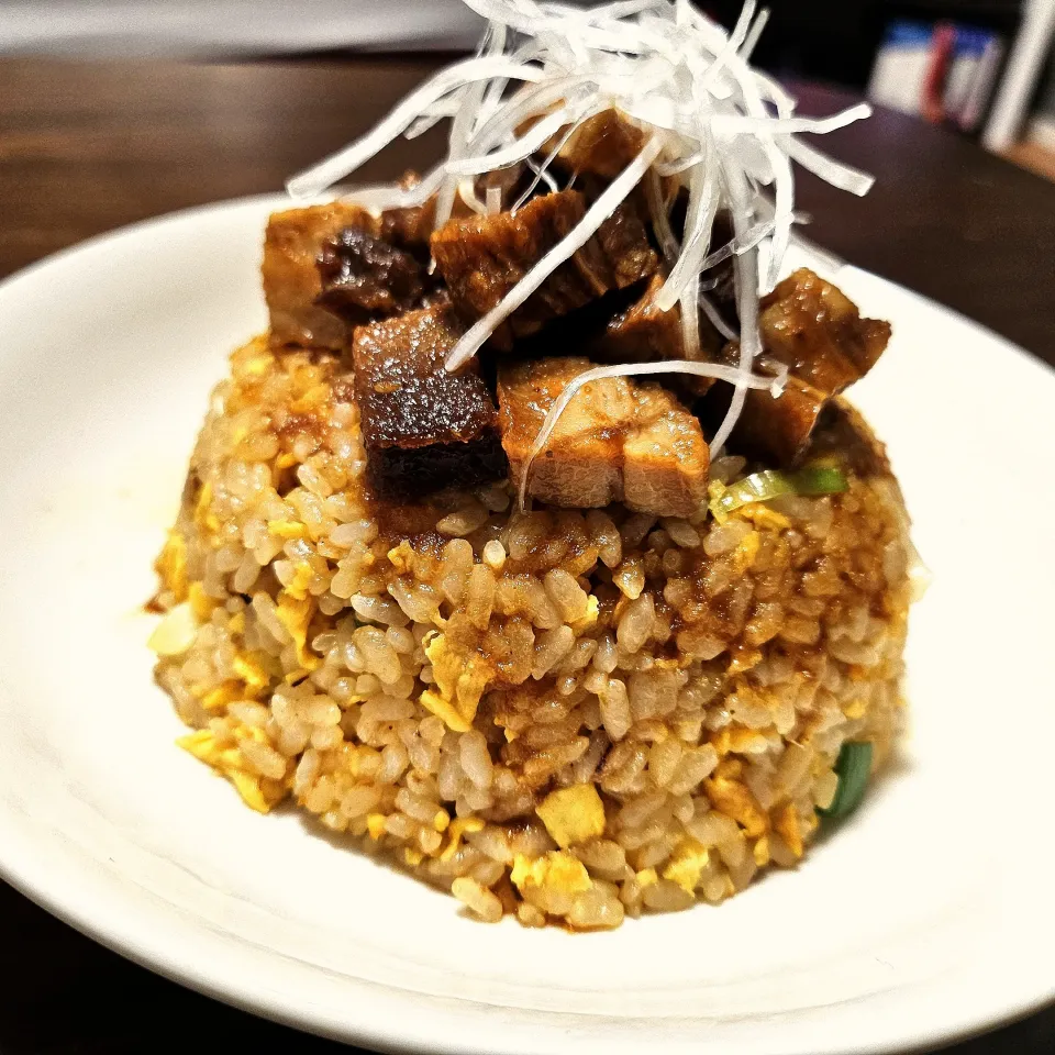 チャーシュー炒飯|にきじろうさん