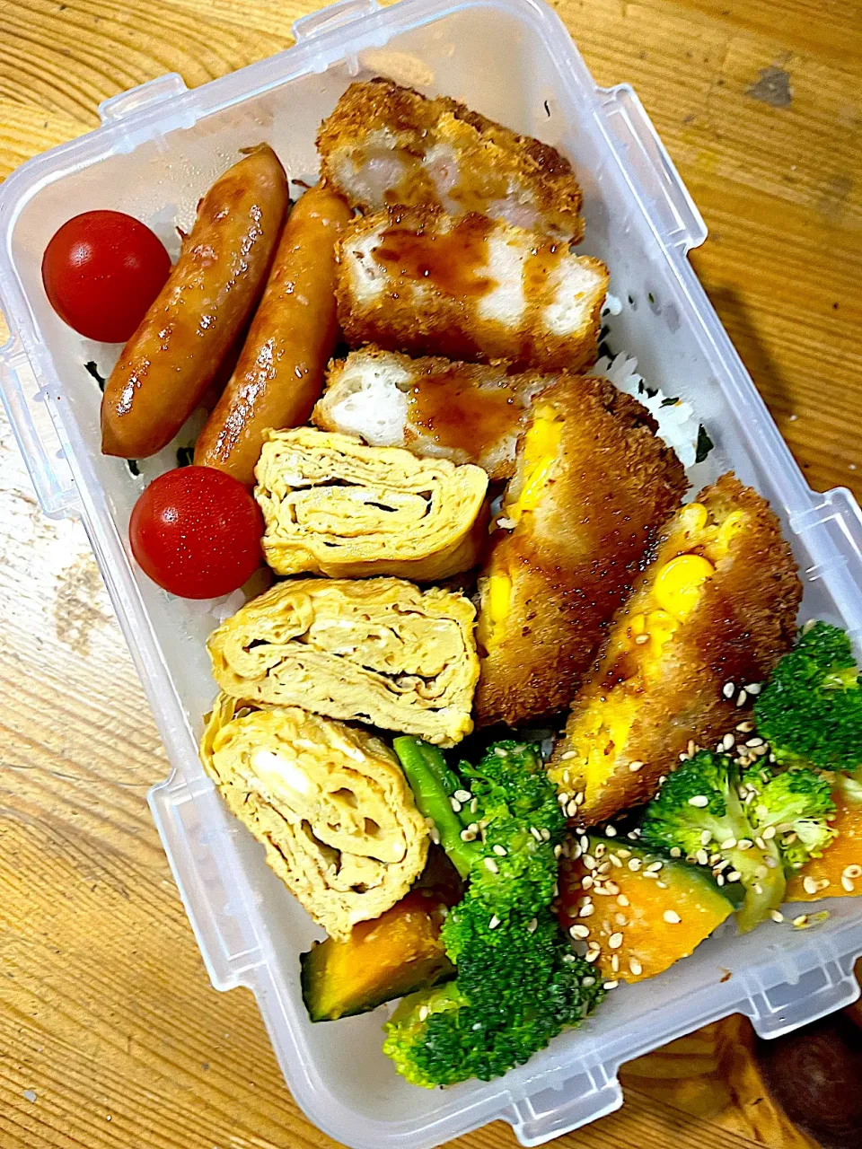 男子高校生弁当|ぽててとさん