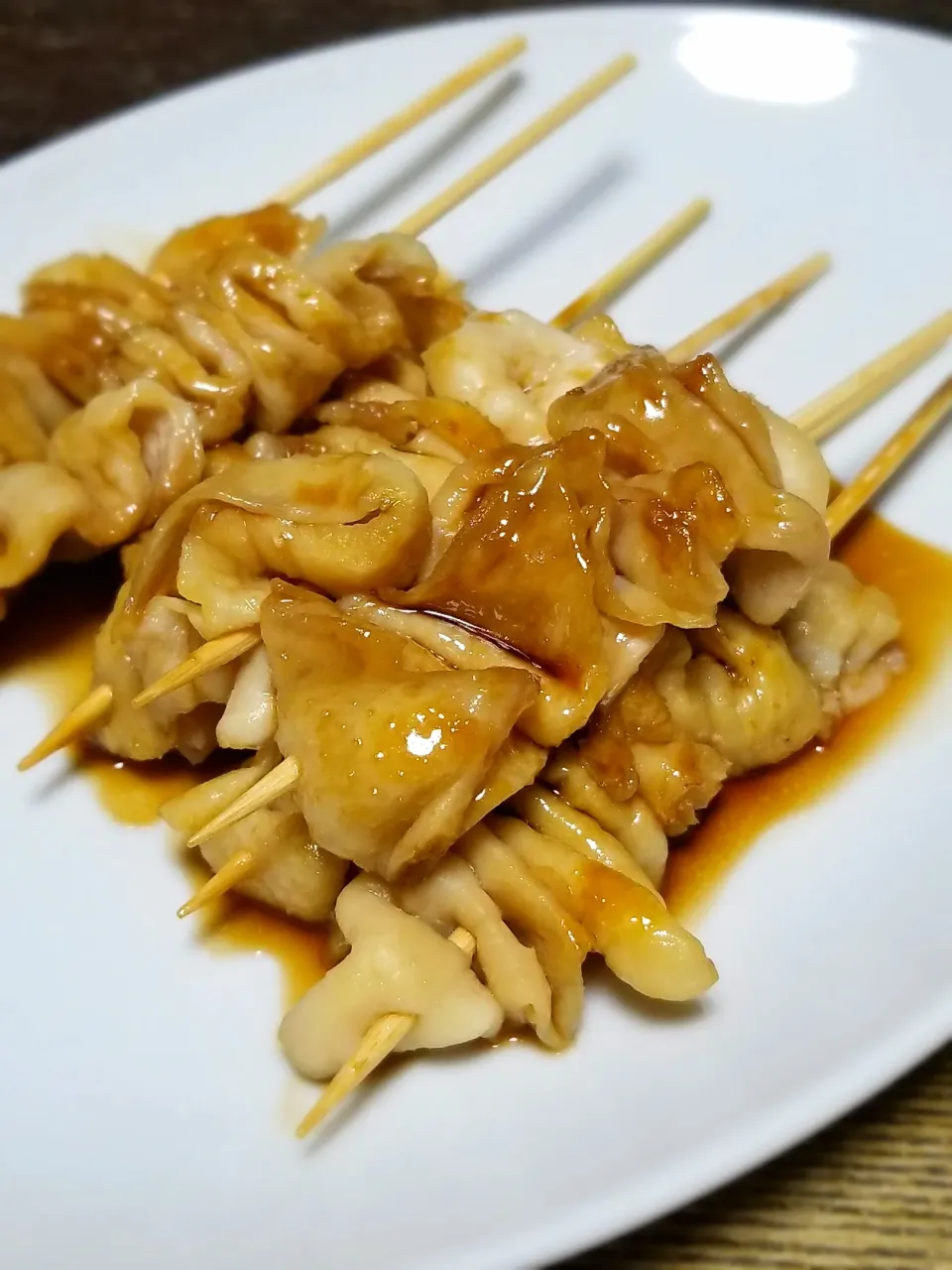 パパ焼き👨自家製たれde鶏皮串|ぱんだのままんさん