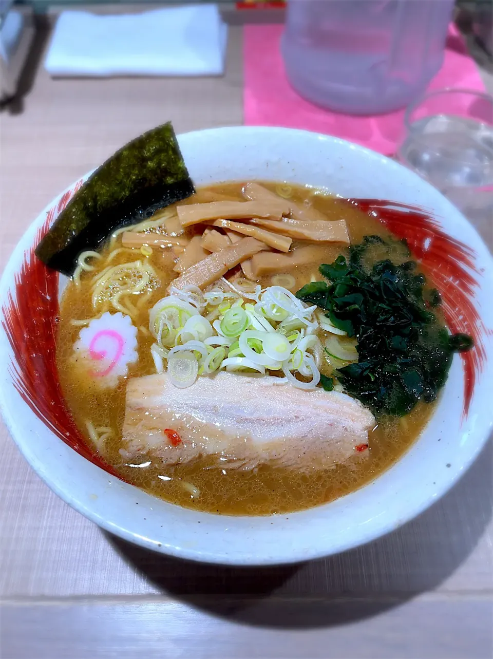 Snapdishの料理写真:中華そば（大盛）@つけ麺 素家|morimi32さん