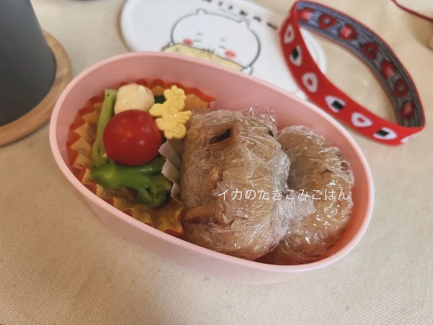 イカの炊き込みご飯|なみねこさん