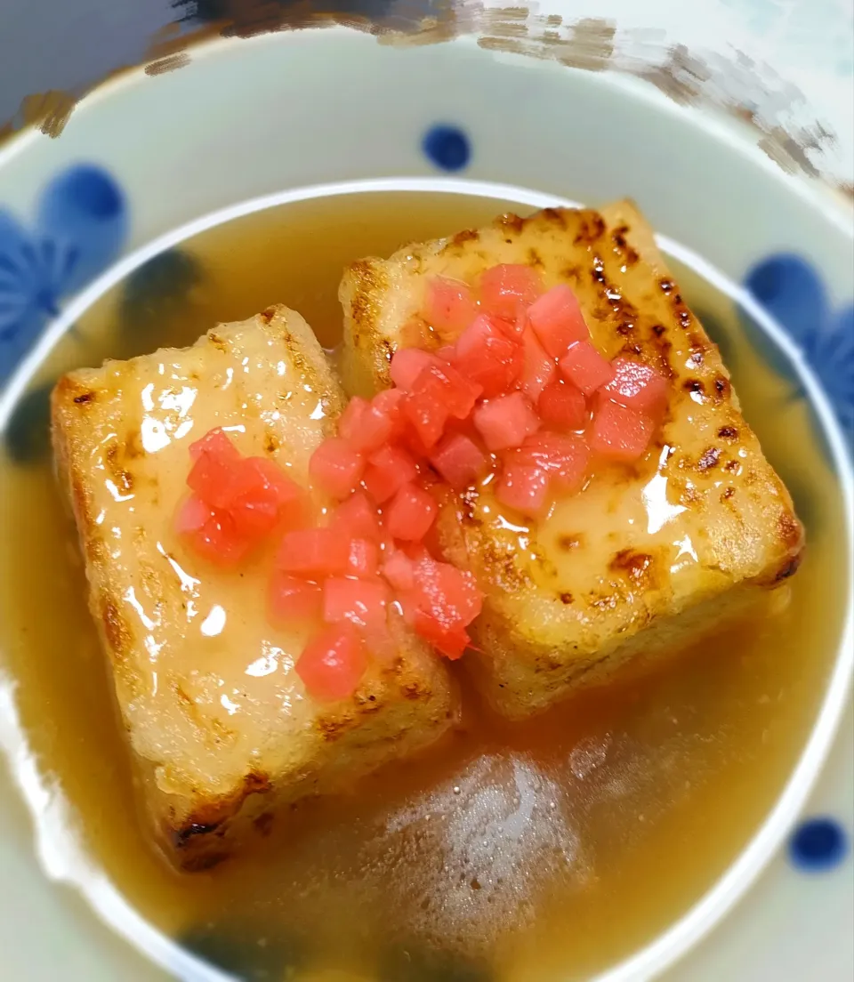 サクッジュワ〜な揚げ出し豆腐！|なと_1641さん