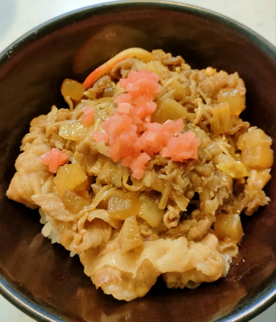 Snapdishの料理写真:野菜マシマシ牛丼！！|なと_1641さん