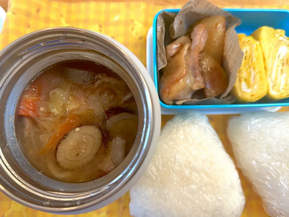 今日のお弁当　豚汁|かれんさん