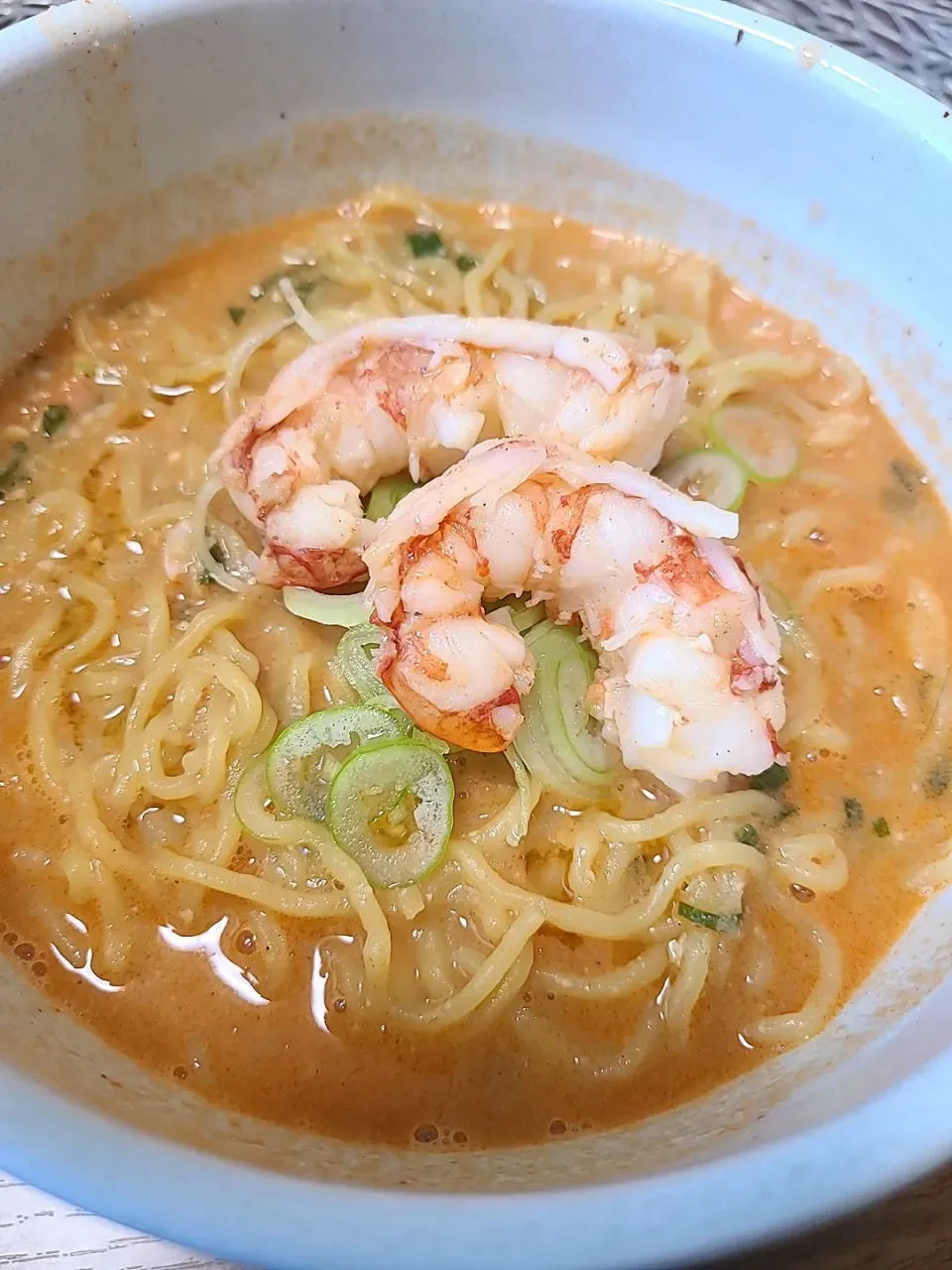 海老味噌ラーメン🍜🍥|カズちゃんさん