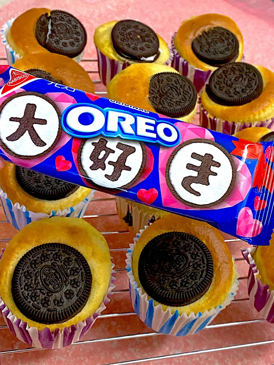 Snapdishの料理写真:チョコバナナクッキーマフィン|Chiharϋnさん