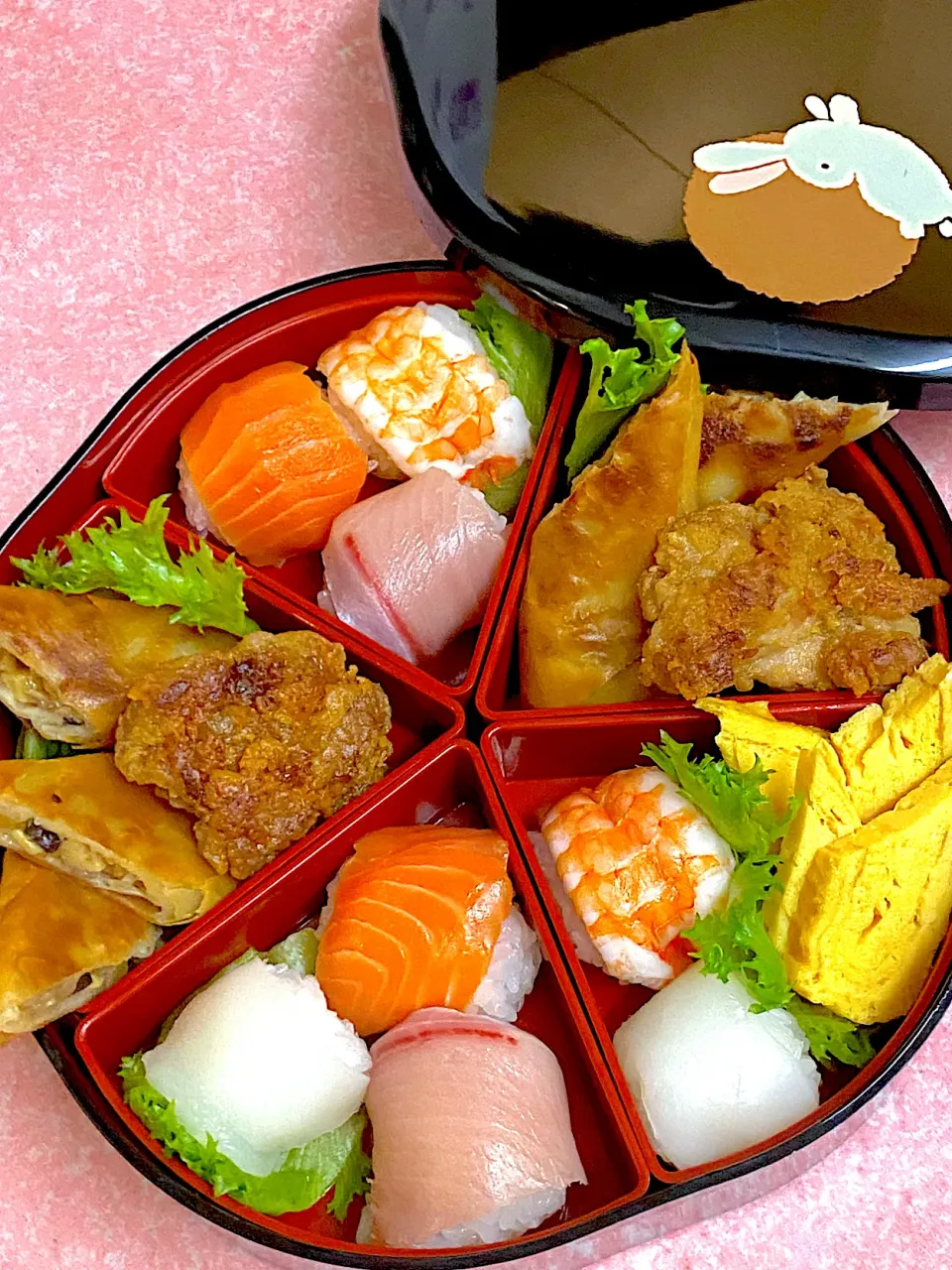 Snapdishの料理写真:詰め込み弁当|Chiharϋnさん