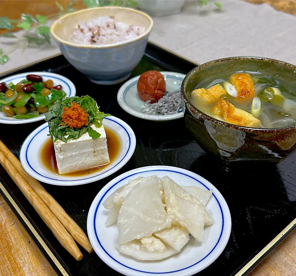 食べ過ぎ飲み過ぎの晩の翌朝朝食|くまちゃんさん