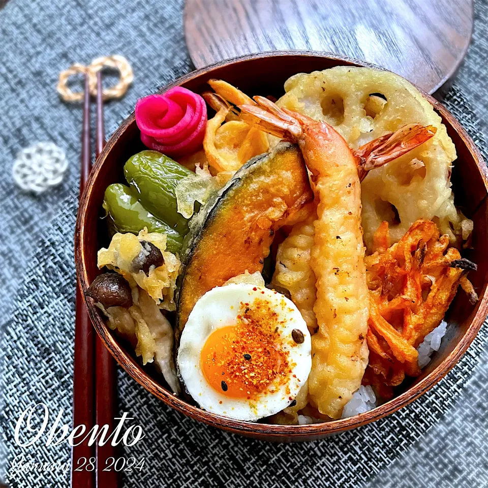 天丼弁当🍤|まぁちゃんさん