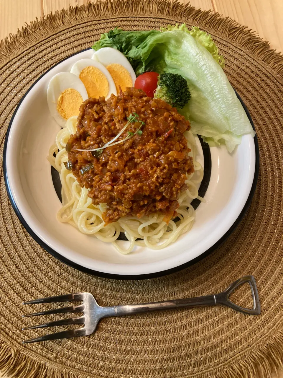 ミートソースパスタ|ひろさん