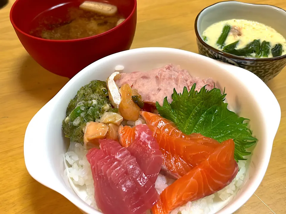 海鮮丼|チョコレートさん