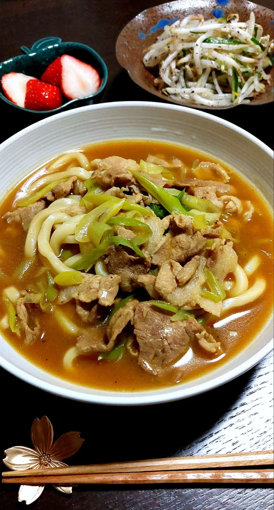 カレーうどん🍜|きつねさん