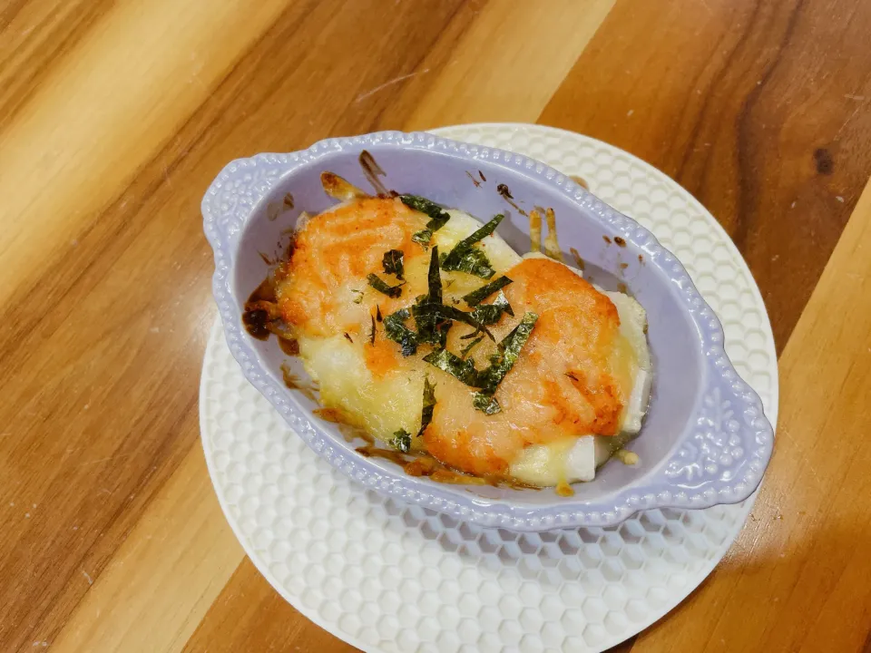 お餅明太チーズ焼き|クランちゃんさん