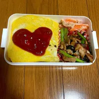 Snapdishの料理写真:オムライス弁当|さやかさん