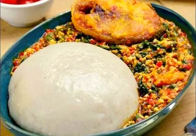 Egusi with Pounded yam|D.dprettyさん