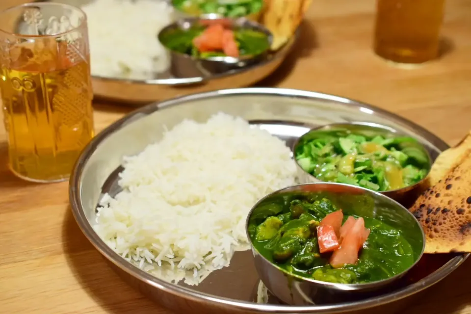 ほうれん草のカレーサグチキン|うにんぱすさん