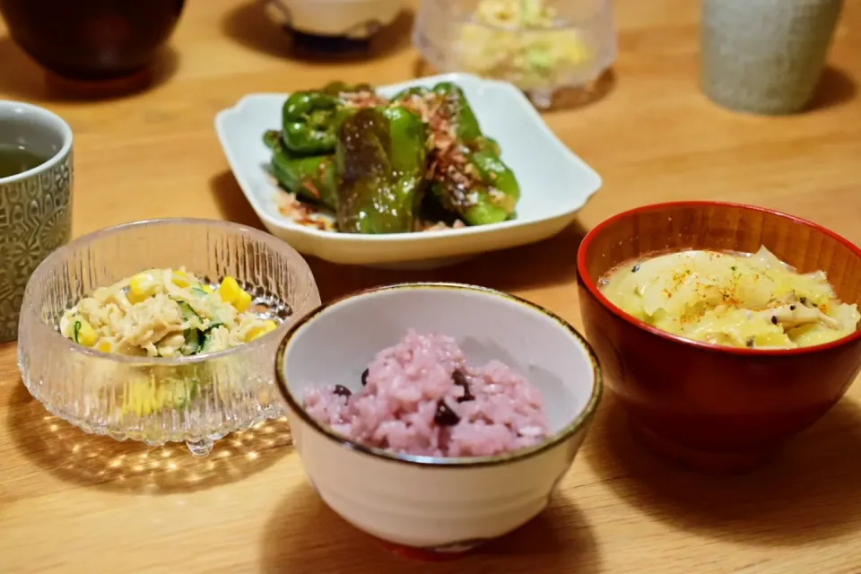 黒豆ごはん|うにんぱすさん