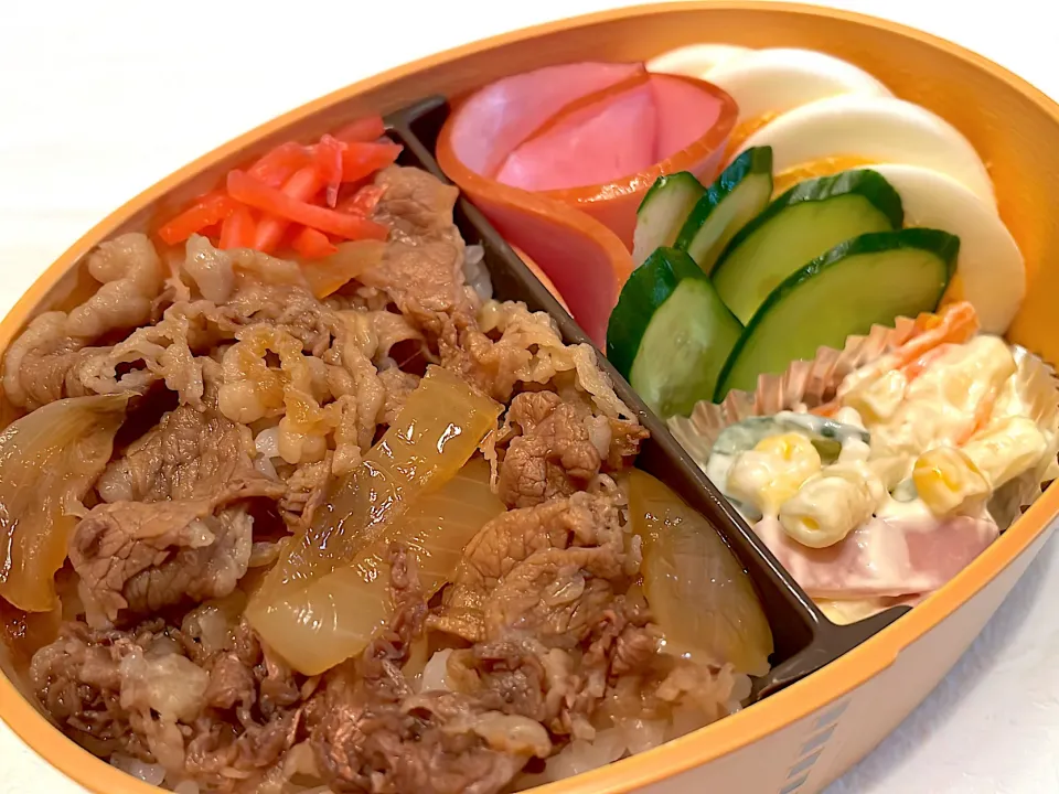 #132 牛丼弁当|namiさん