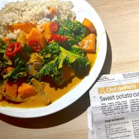 Snapdishの料理写真:Sweet potato curry (Morning Star’s Chef de Party recipe)| Nick Hiderさん