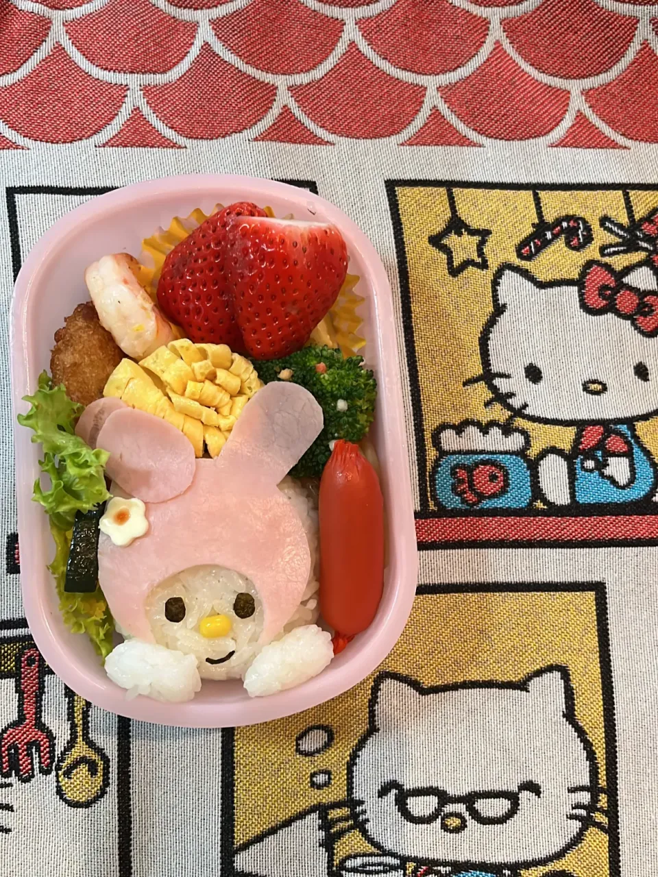 マイメロ幼稚園お弁当|リリさん