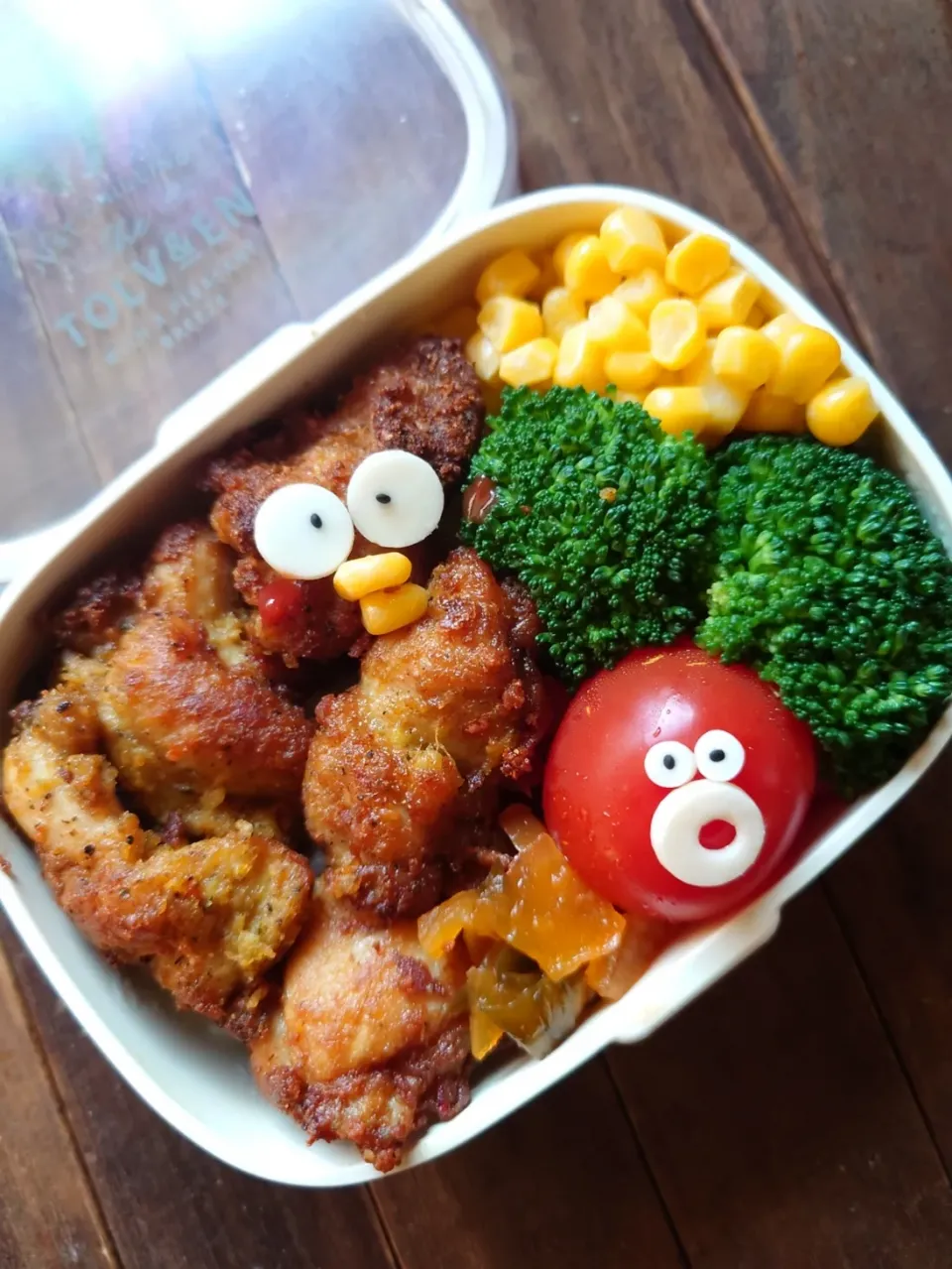 漢の…次女用🍱一口カレーチキンカツ弁当|ᵏᵒᵘさん