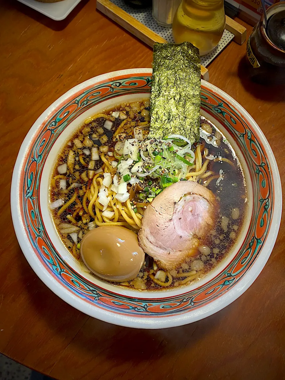 背脂黒醤油ラーメン|髙野泰朋さん