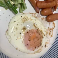 まるで朝ごはんかのような夜ご飯|あいぺこさん