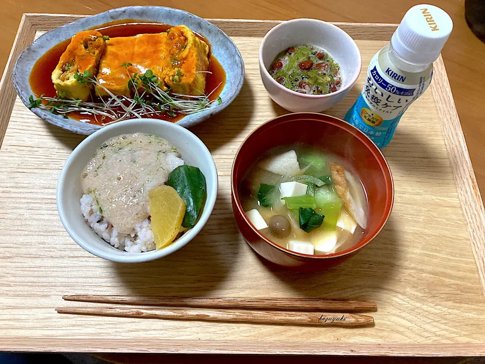 旦那さん朝定食🌱|さくたえさん