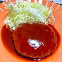 Snapdishの料理写真:手ゴネ手作りデミグラスハンバーグ|Shino88さん