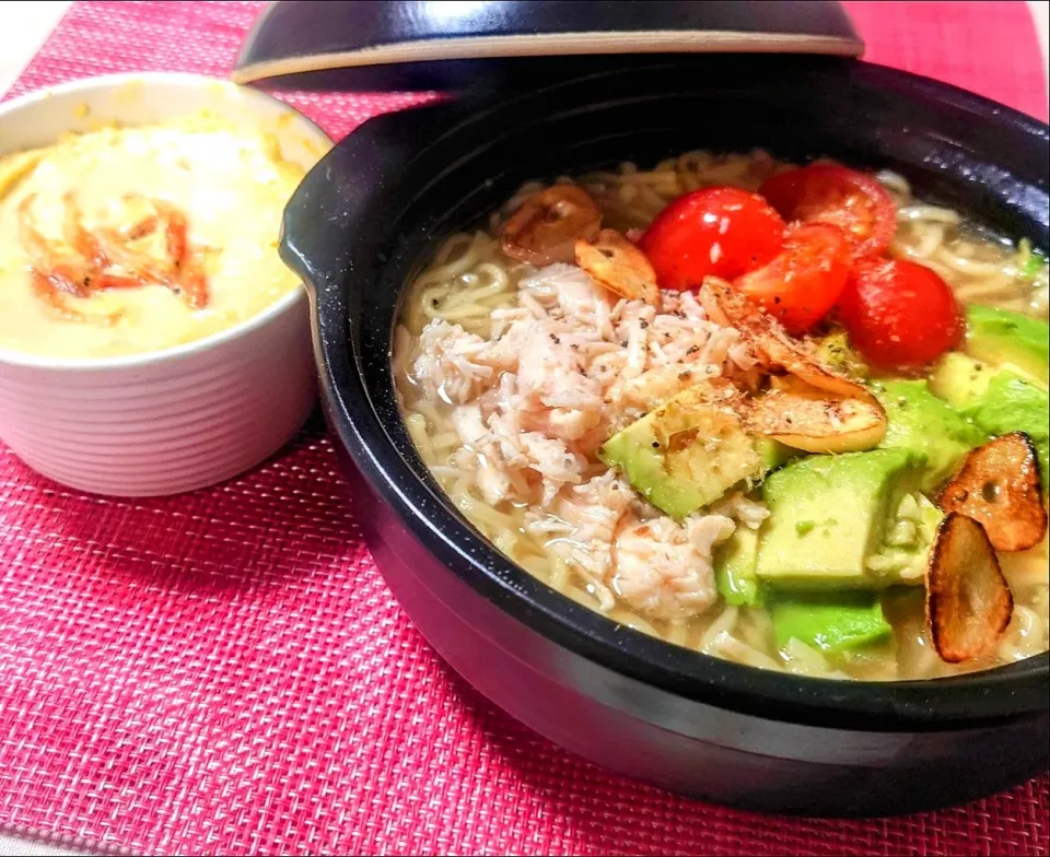 和風鶏白湯拉麺
えびとうふグラタン|マギーさん