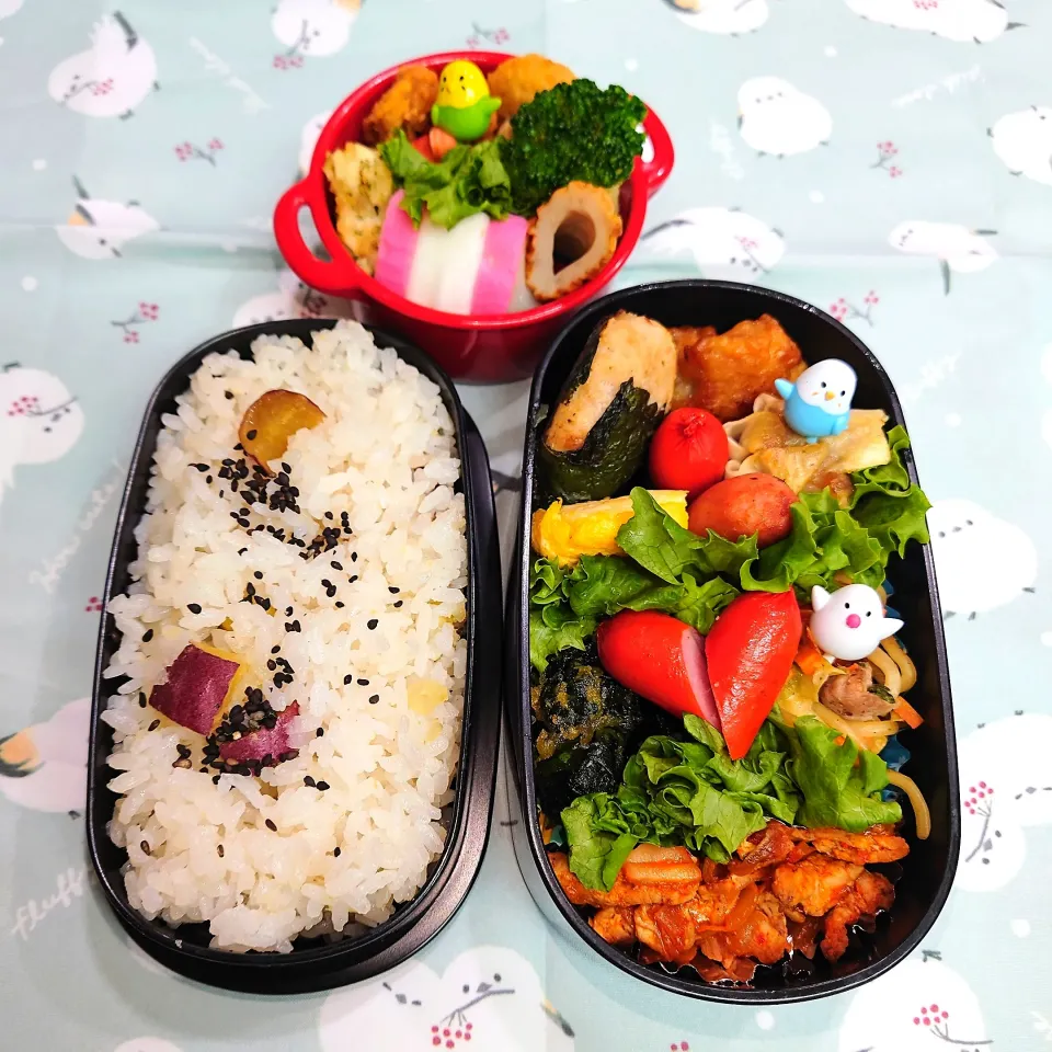 Snapdishの料理写真:2024年1月31日（水）のお弁当🍱。|ママちんさん