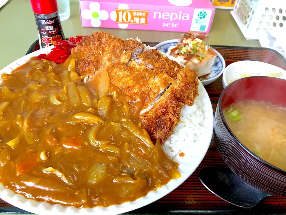 カツカレー樽前湧水豚使用|BOOさん